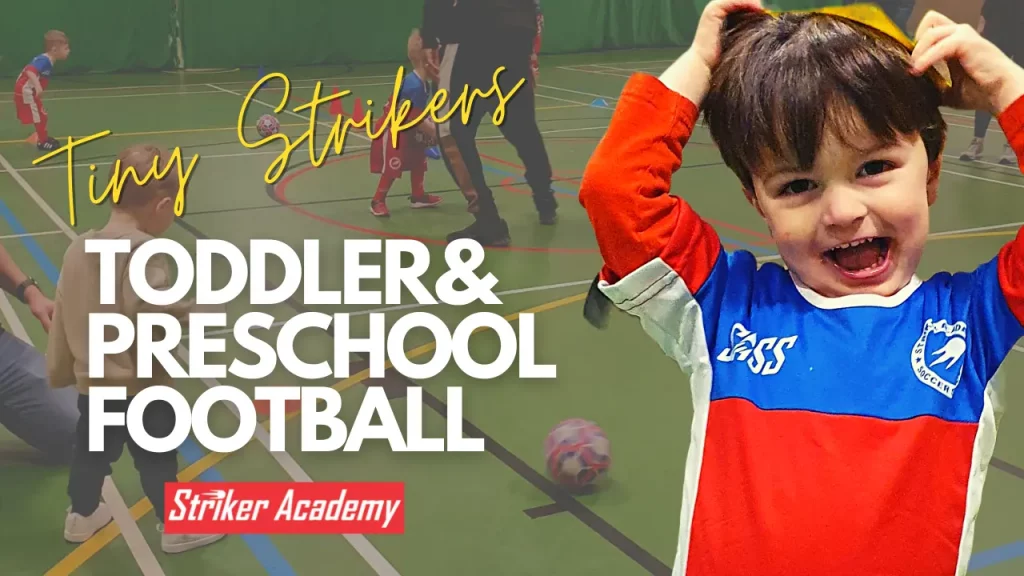tiny strikers toddler preschool football chester, warrington